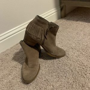Naturalizer fringe booties